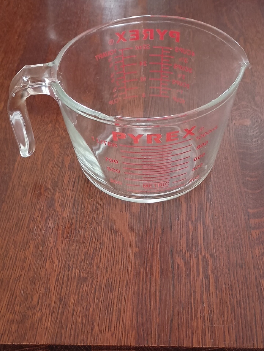 Vintage PYREX 4 Cup Glass Measuring Cup